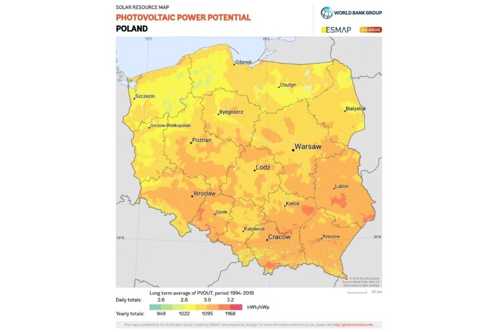 Nasłonecznienie w Polsce